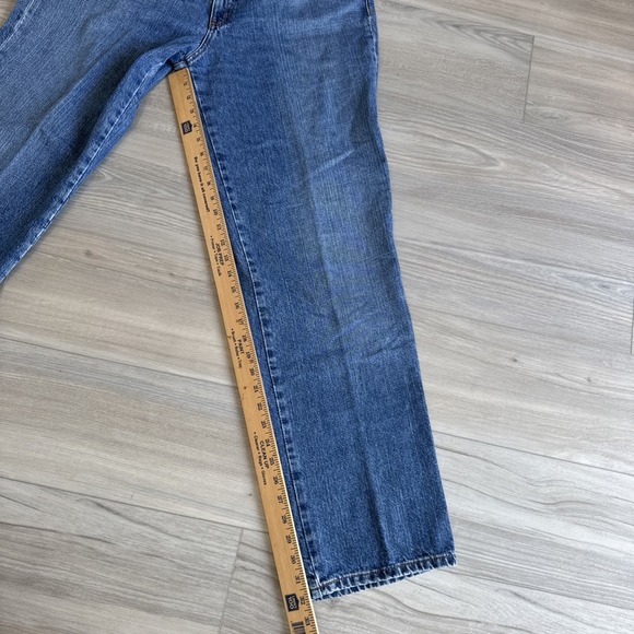 Polo Ralph Lauren Saturday Jeans W 32/14 Relaxed Fit Straight Medium Wash VTG - Picture 6 of 15